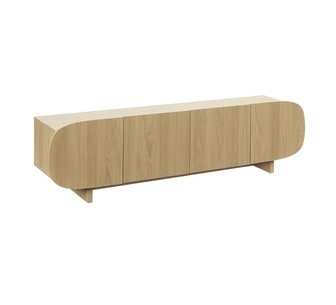 Elvane 180cm Oak TV Unit