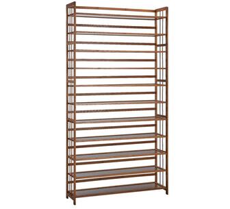 Elvira Shoe Rack Brown
