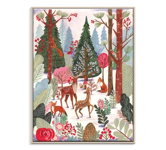 Enchanted Forest Framed Canvas 41x51cm Wall Art
