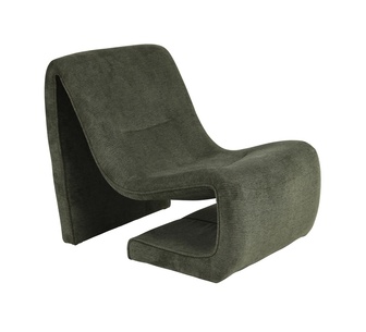 Eonni 1 Seater Green Accent Armchair