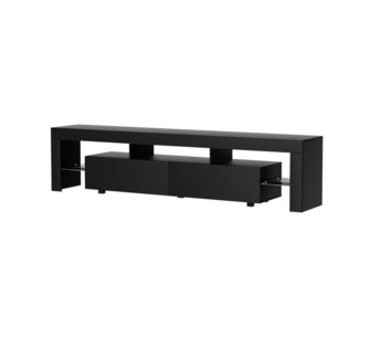 Eris 200cm Black LED TV Entertainment Unit