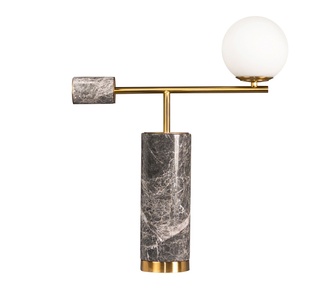 Erwan Marble Table Grey