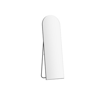 Etherea 160cm Black Arched Full Length Mirror