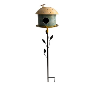 Kyze Multi Metal Birdhouse Garden Stake
