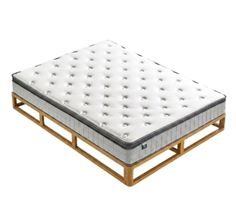 Fabiano Natural Bed Base & Napa Double Mattress Package