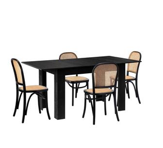 Fallon 4 Seater Dining Table & Chair Set