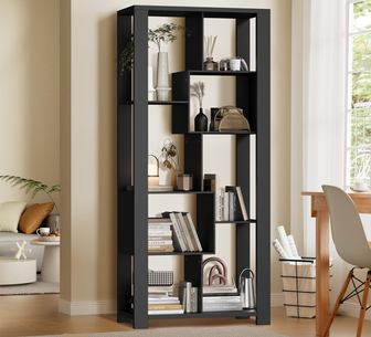 Farago Bookcase Black