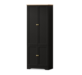 Farlan 184cm Black Cabinet