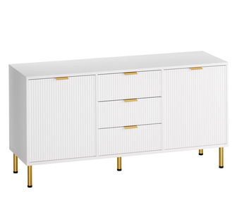 Felecia Buffet White 2Door 3 Drawer