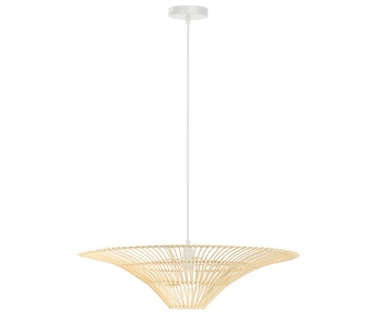 Felicia Rattan Pendant Light Small