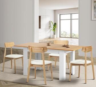 Fisher 4 Seater Dining Table & Chair Set