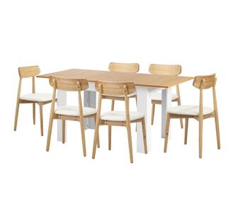 Fisher 6 Seater Dining Table & Chair Set