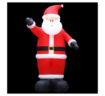 Holly Jolly 5M Santa Christmas Inflatable Red