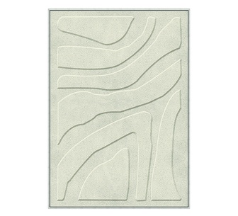 Foam & Flow 3D 73x103cm Canvas Wall Art