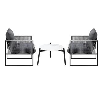 Florette 2 Seater Outdoor Lounge Setting Multi