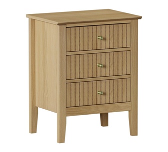 Formosa Bedside Table Natural