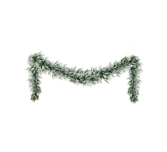 Holly Jolly 3M LED Christmas Garland Snow Frosted Green