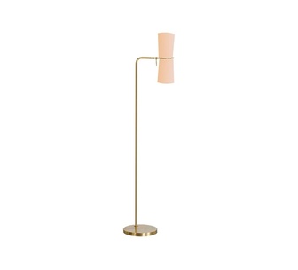 Garmora Brass Floor Lamp