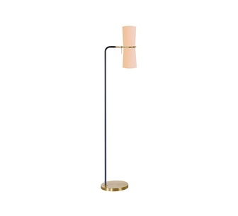 Garmora Black Floor Lamp