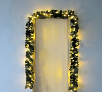 Lasus Pre-lit Large Garland Warm White