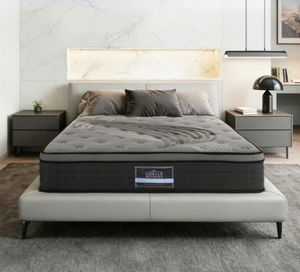 Gazamoon 34cm Queen Charcoal Mattress