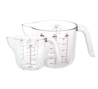 Gourmet Kitchen 2pc Weight Conversion Measuring Cups