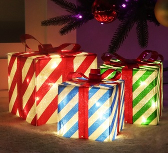 Lasus Lift Up Giftbox Stripes Multi