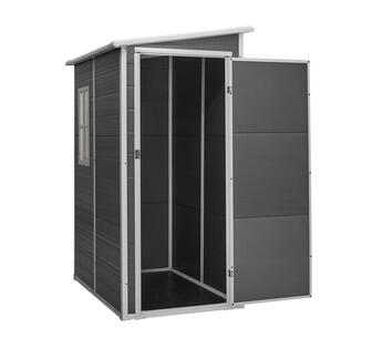 Gion 152x100cm Grey Garden Shed
