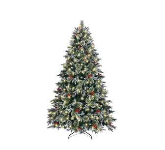 Glorie 6FT Christmas Tree 790 Tips Green/White