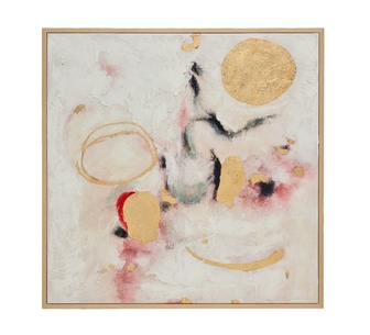 Golden Moon Canvas Wall Art