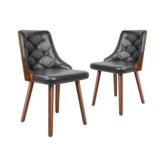 Set of 2 Westly Grey White Dining Chair