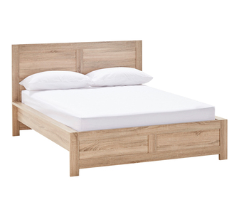 Havana Queen Oak Bed Frame