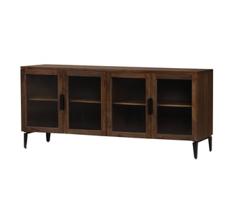 Harlem 4 Door Walnut Buffet