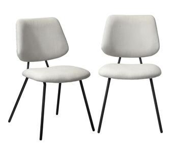 Set of 2 Harford Dining Chair White