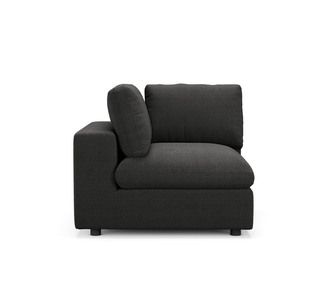 Harmony Charcoal Modular Right Chaise Piece