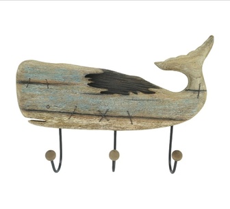 Haylie Whale Wall Hanging Natural