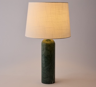 Hearthlyn Green Table Lamp
