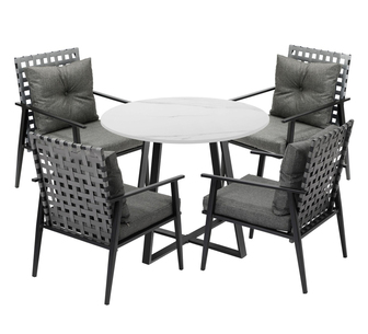 Hicks 4 Seater Outdoor Dining Set