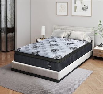 HushHaven Medium 32cm Pocket Spring Queen Mattress