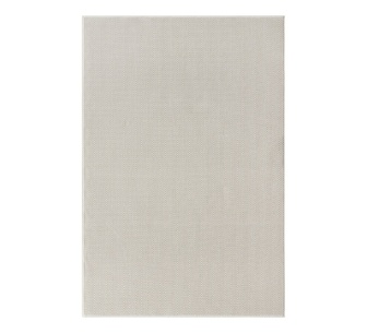 Hushora 196x300cm Cream Rectangle Indoor/Outdoor Rug
