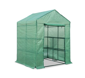 Cultivar 155x200cm Shelve Walk in Greenhouse Garden Shed