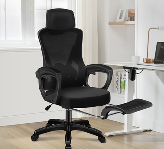 Singson Black Mesh Office Chair