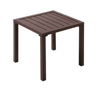 Iriga Outdoor Side Table Brown