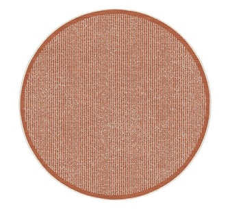 Ivenza 200x200cm Orange Round Rug