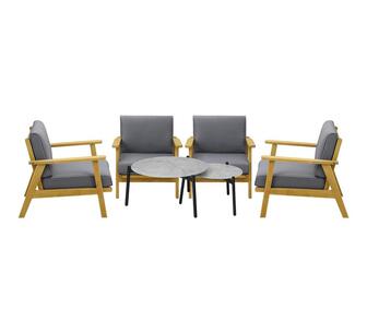 Jae 6 Piece Outdoor Lounge Set