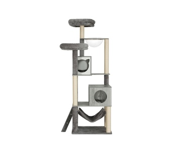 Jamiel 178cm Grey Cat Tree