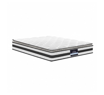 Jazzly 21cm Double White Pillow Top Mattress