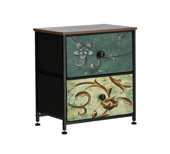 Set of 2 Jellybean Multicolour Bedside Tables