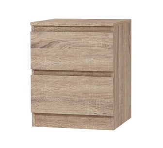 Jeremie Oak Bedside Table