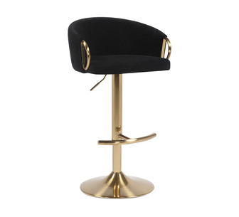 Jerelle Black Bar Stool